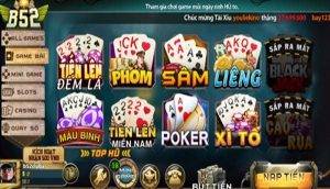 Khám phá kho game bom tấn tại B52 Win